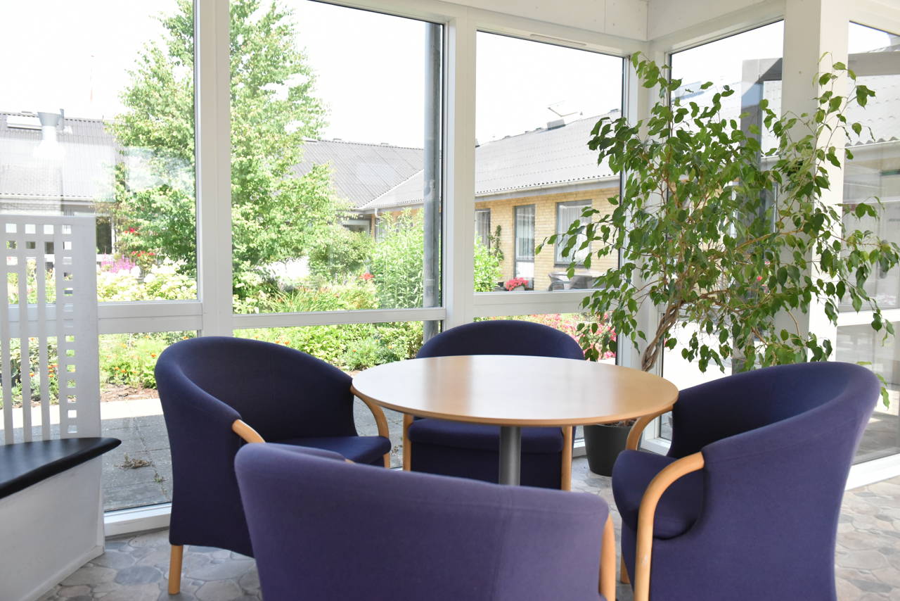 Fællesområde på Solbakken