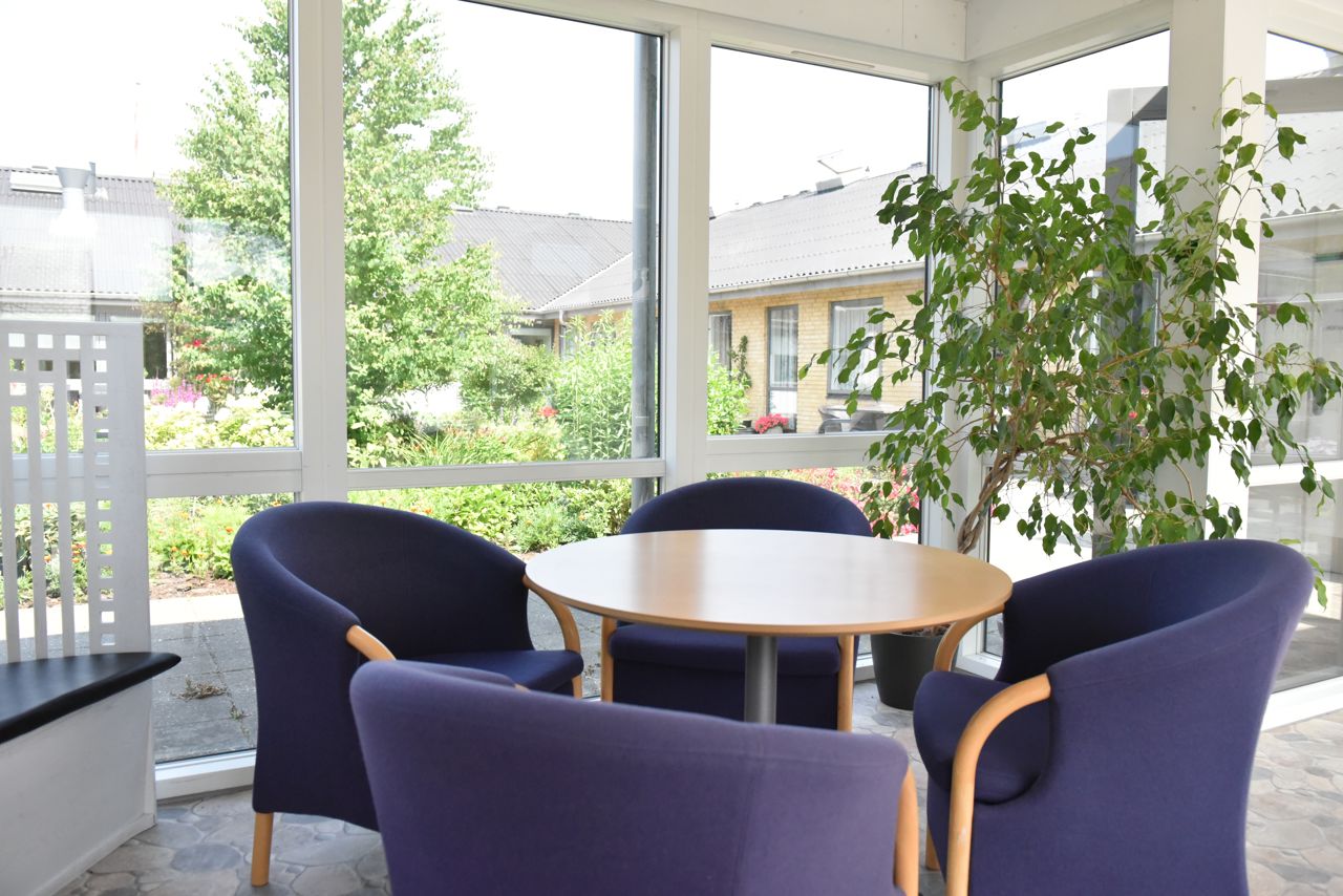 Fællesområde på Solbakken