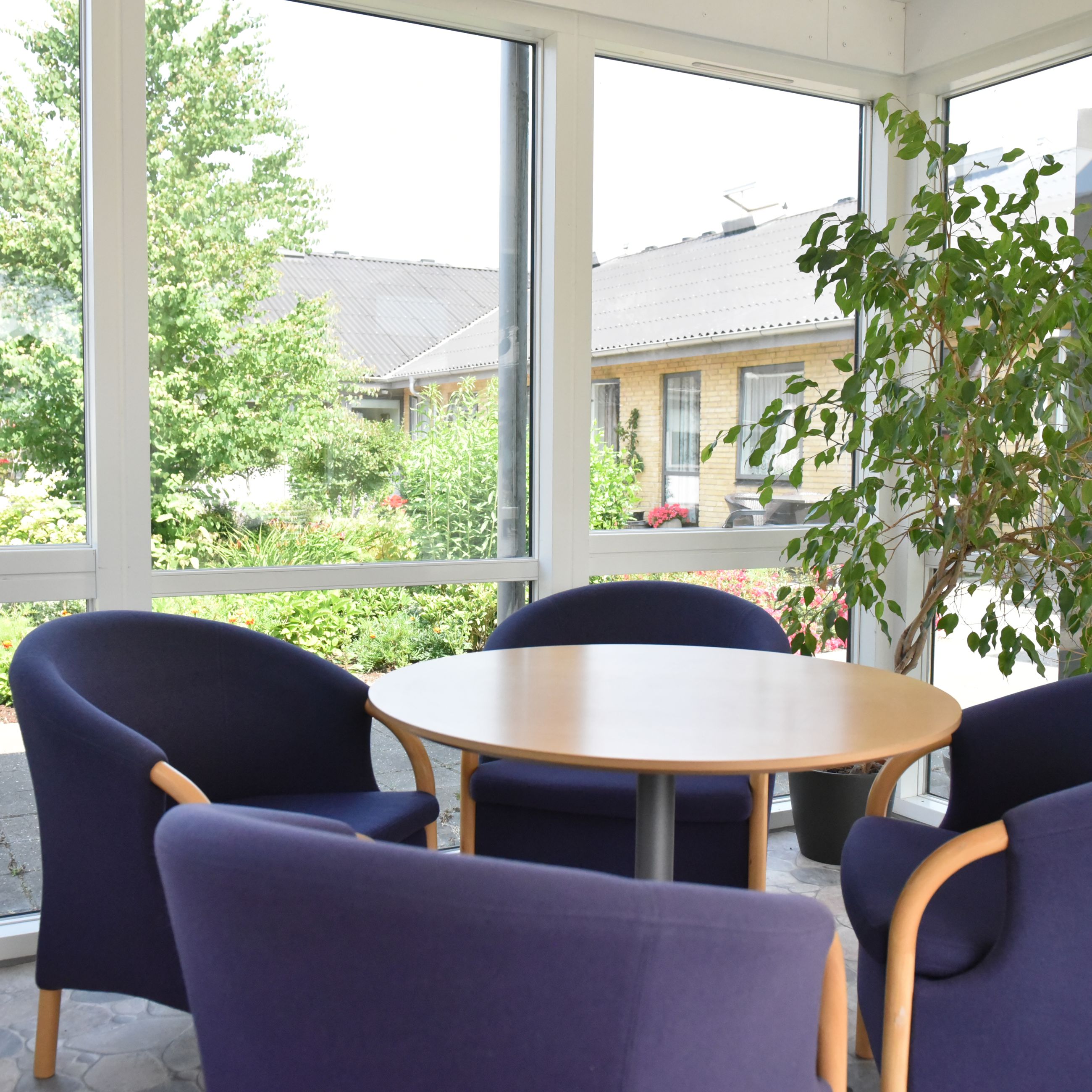 Fællesområde på Solbakken